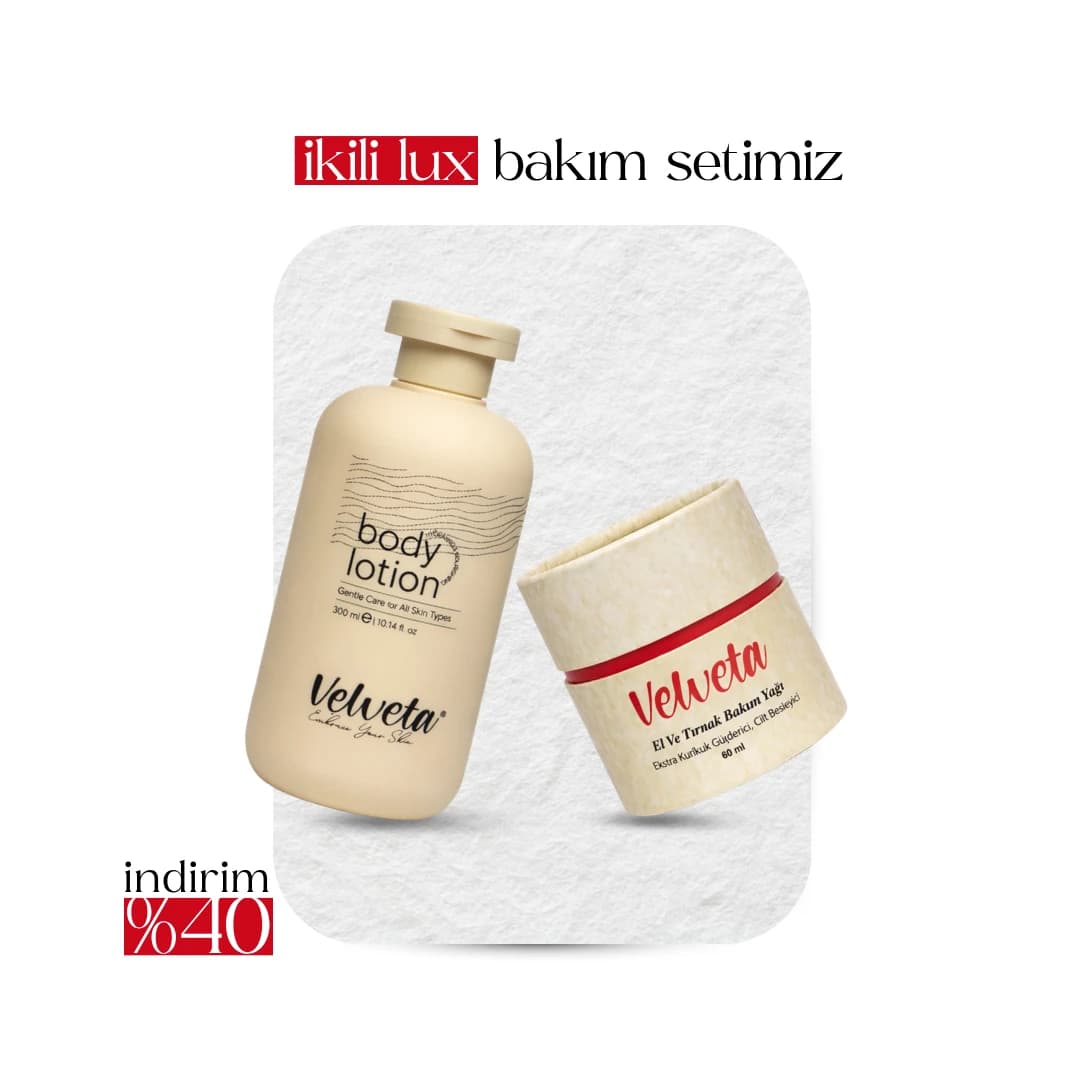 2’li Lux Bakım Seti by Velveta skincare